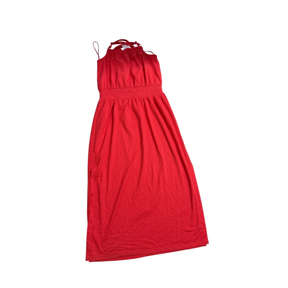 836.Michael Kors Women's Pink Maxi Dress Size 0X Sleeveless Flowy Elegant Casual